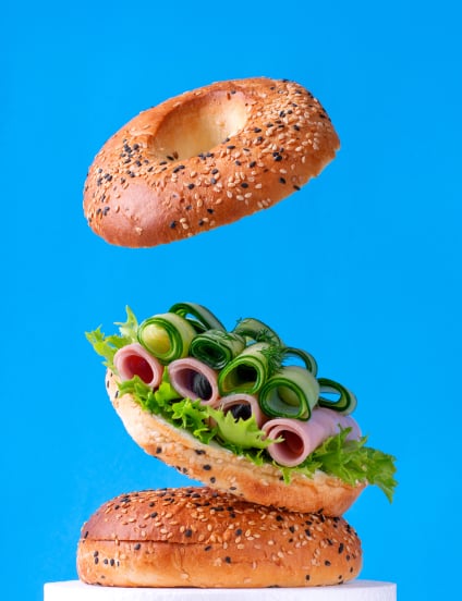 Bagels Jumbo: Textura perfecta