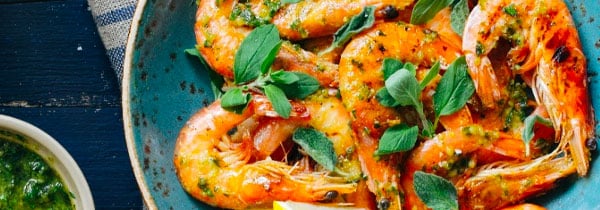 Camarones cocidos