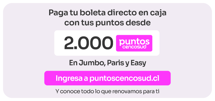 Paga tu boleta directo en caja