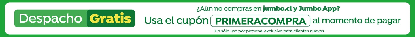 Exclusivas - cupón primera compra, un solo uso por cliente, solo clientes nuevos. excluye salas: J410 | J843 | J513  | J519 - 12-05-2026 al 30-06-2026