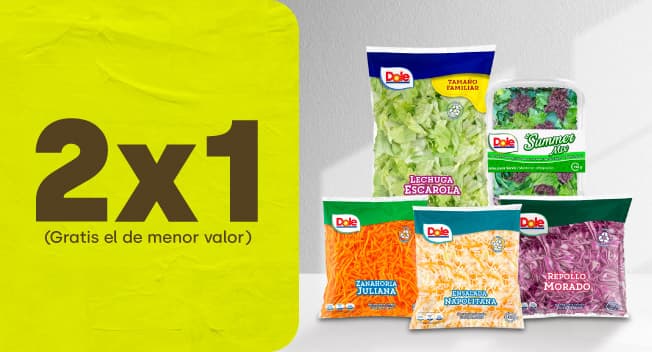 Todas las ensaladas Dole