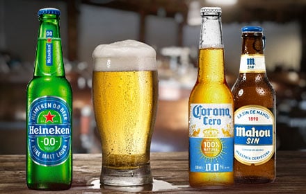 Cervezas sin alcohol