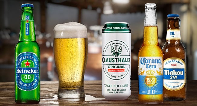 Cervezas sin alcohol