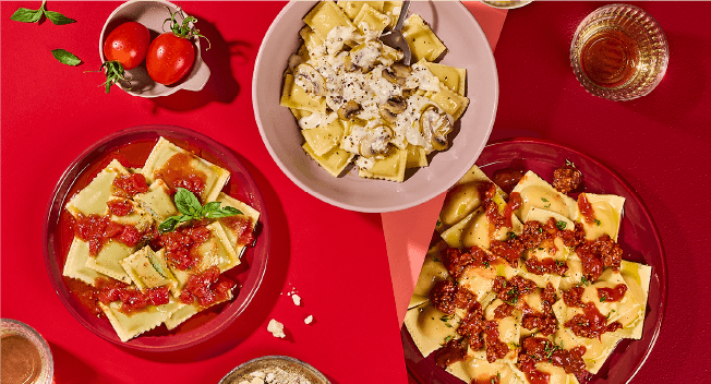 Pastas Rellenas