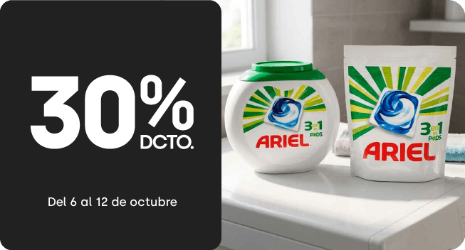 Todo detergente Ariel