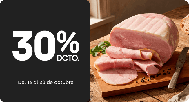 Jamón de cerdo al vacío