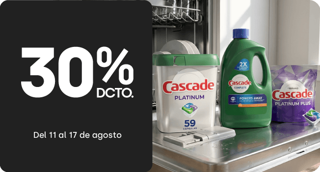 Todo lavavajillas Cascade