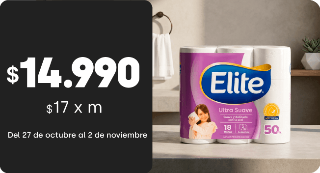 Papel higiénico Elite