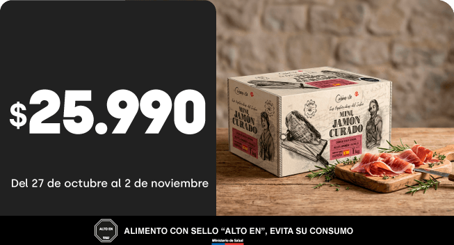 Mini jamón curado 1kg
