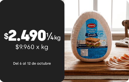 Pechuga de pavo