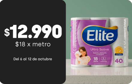 Papel higiénico Elite Ultra