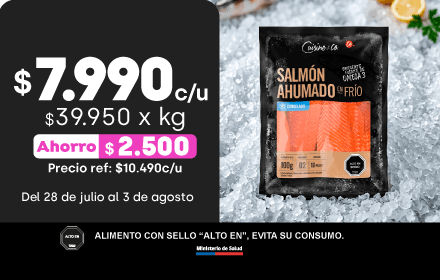 Salmón ahumado