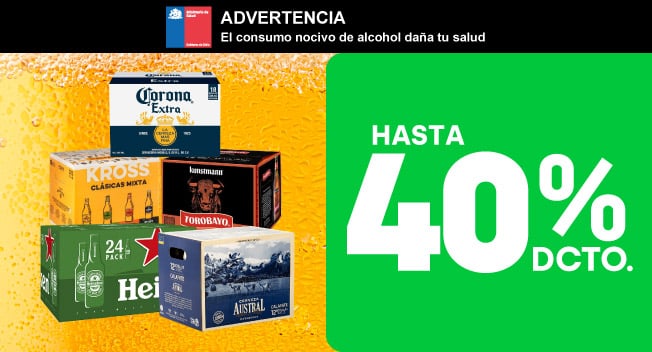 Packs de cervezas