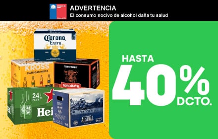 Packs de cervezas