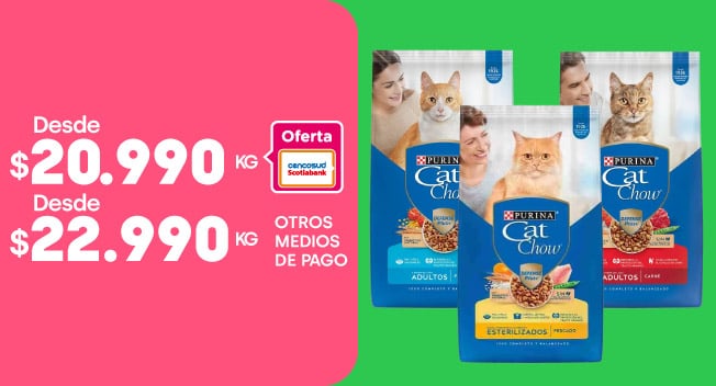 Alimento Cat Chow