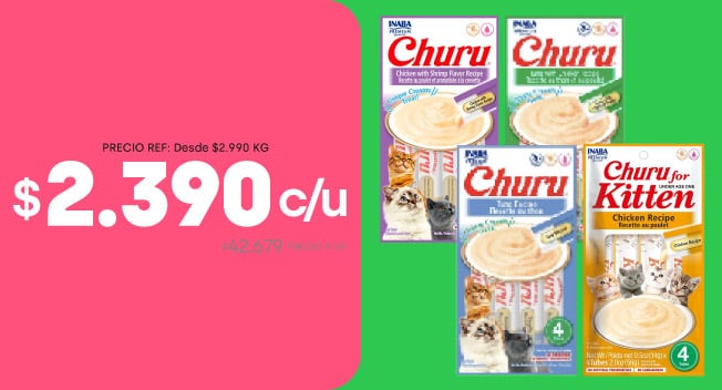 Snack Churu atún