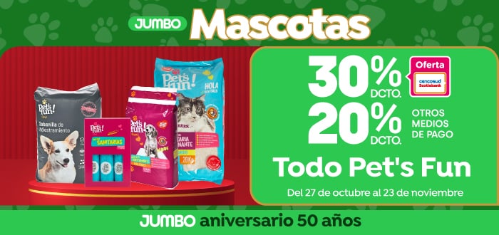Todo pet's fun 30% . tc 20