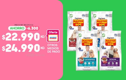 Alimento Master Dog 15kg