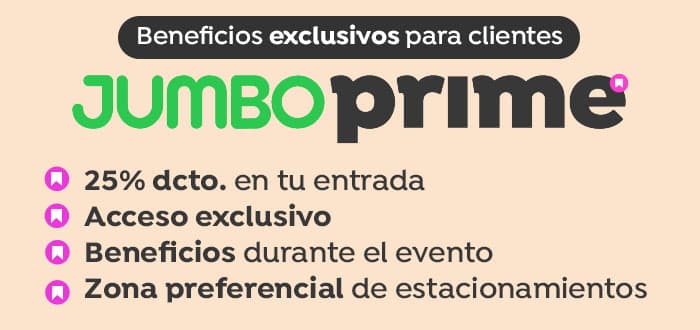 Beneficios exclusivos Jumbo Prime