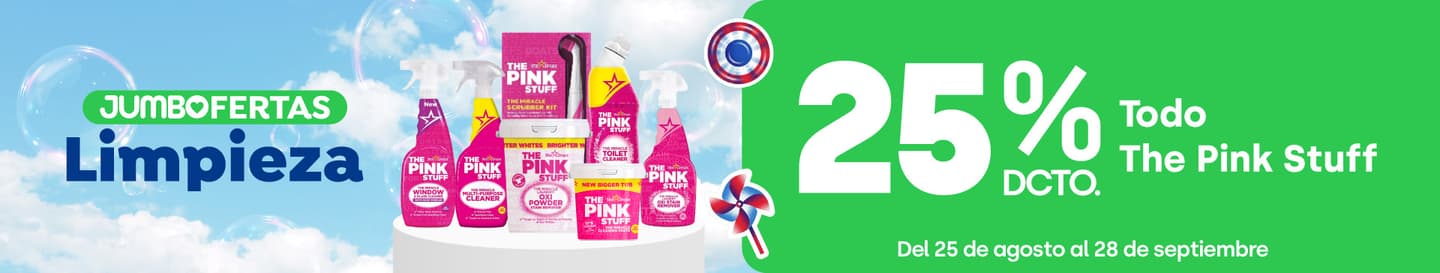Especial - Todo The Pink Stuff 25% dcto. - 24-08-yyyy al 28-09-yyyy