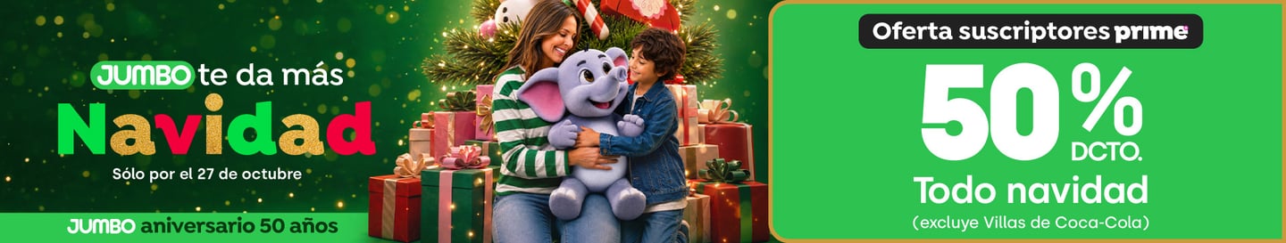 Prime todo navidad (excluye villas de coca cola)