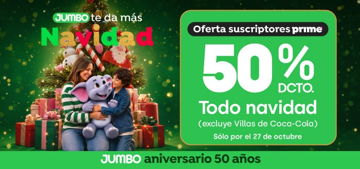 Prime todo navidad (excluye villas de coca cola)