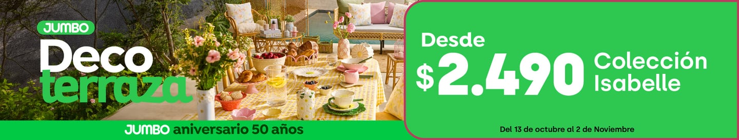 Especial - Colección Isabelle desde $2.490 - 13-10-2026 al 02-11-2026