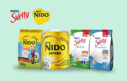 Leche Nido y Svelty