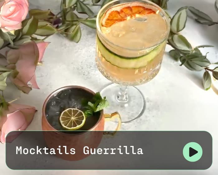 Gin tonic tea