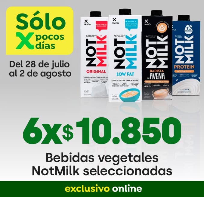 Bebidas NotMilk
