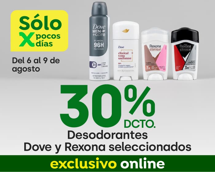Dove y Rexona
