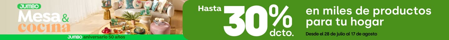 Especial - Especial Mesa&Cocina - Hasta 30%dcto. en miles de productos para tu hogar - 28-07-2026 al 17-08-2026