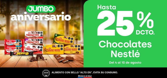 Banner ppal proveedor - NESTLÉ - CHOCOLATES - 04-08-2026 al 10-08-2026