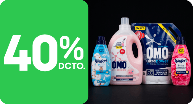 Detergentes Omo y
