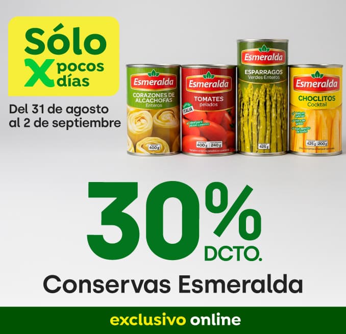 Excl ecomm conservas esmeralda 30
