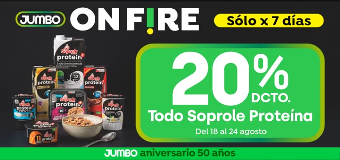 Todo Soprole proteína 20%