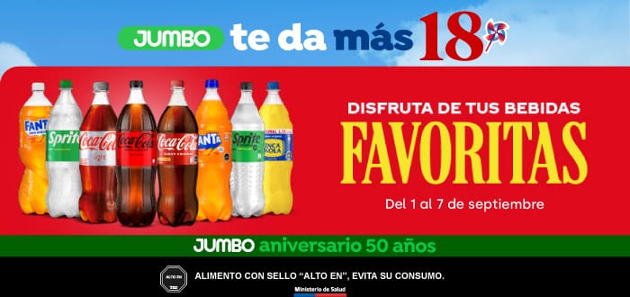 Banner ppal proveedor - COCA COLA - Disfruta de tus bebidas favoritas - 01-09-2026 al 07-09-2026