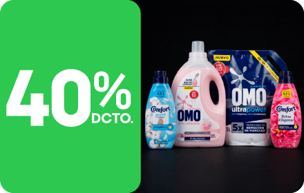 Detergentes Omo y