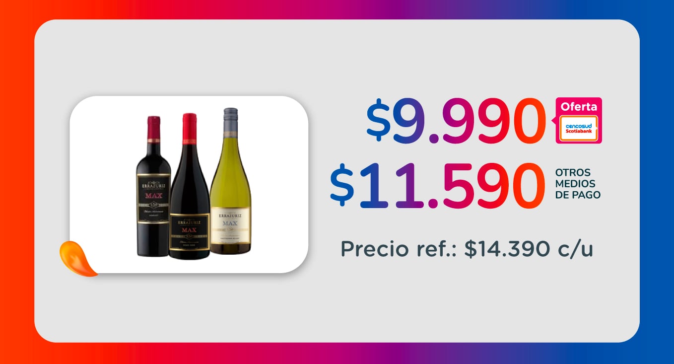 Vino Errazuriz Max