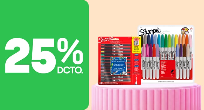Sharpie acrílicos