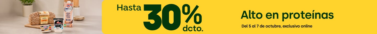 Cyber - ALTO EN PROTEÍNAS - HASTA 30% DCTO - 05-10-2026 al 07-10-2026