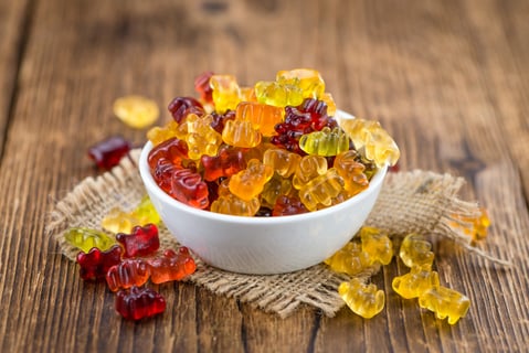 Gomitas saludables de frutas y verduras