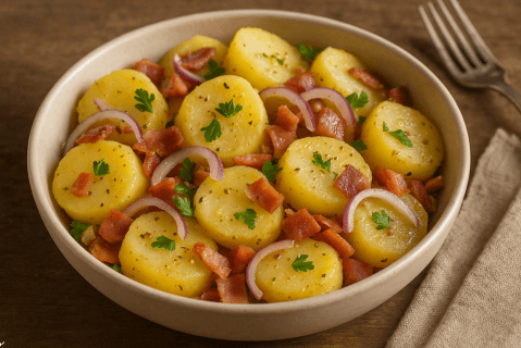 Ensalada alemana de papas