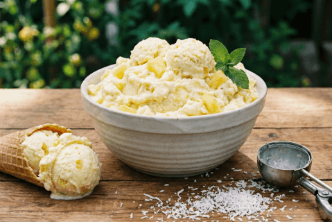 Helado de piña