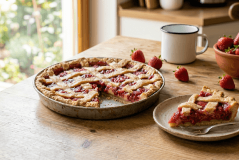kuchen de frutilla