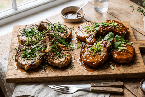 Recetas fáciles con chuletas de cerdo