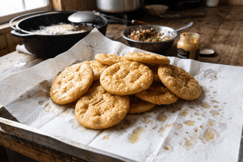 Sopaipillas sin zapallo