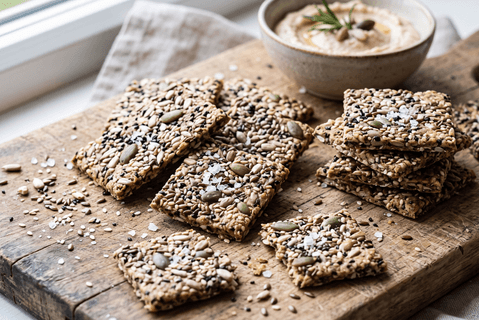Galletas saladas sin gluten
