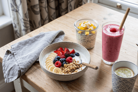 Recetas con yogur natural sin azúcar para desayuno