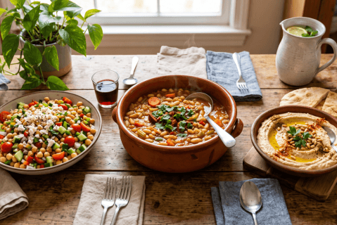 Recetas fáciles y rápidas con conservas de legumbres